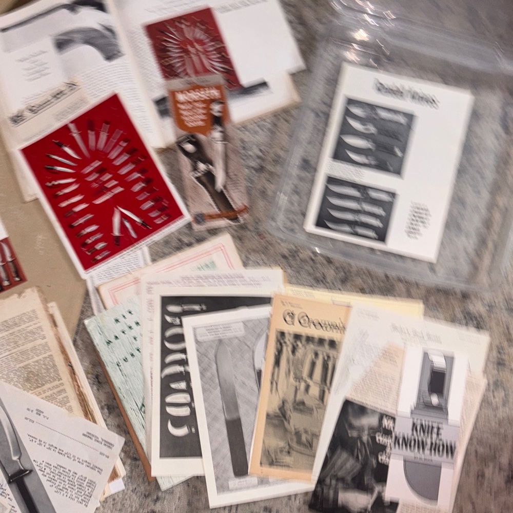 Vintage Knife Catalog Collection